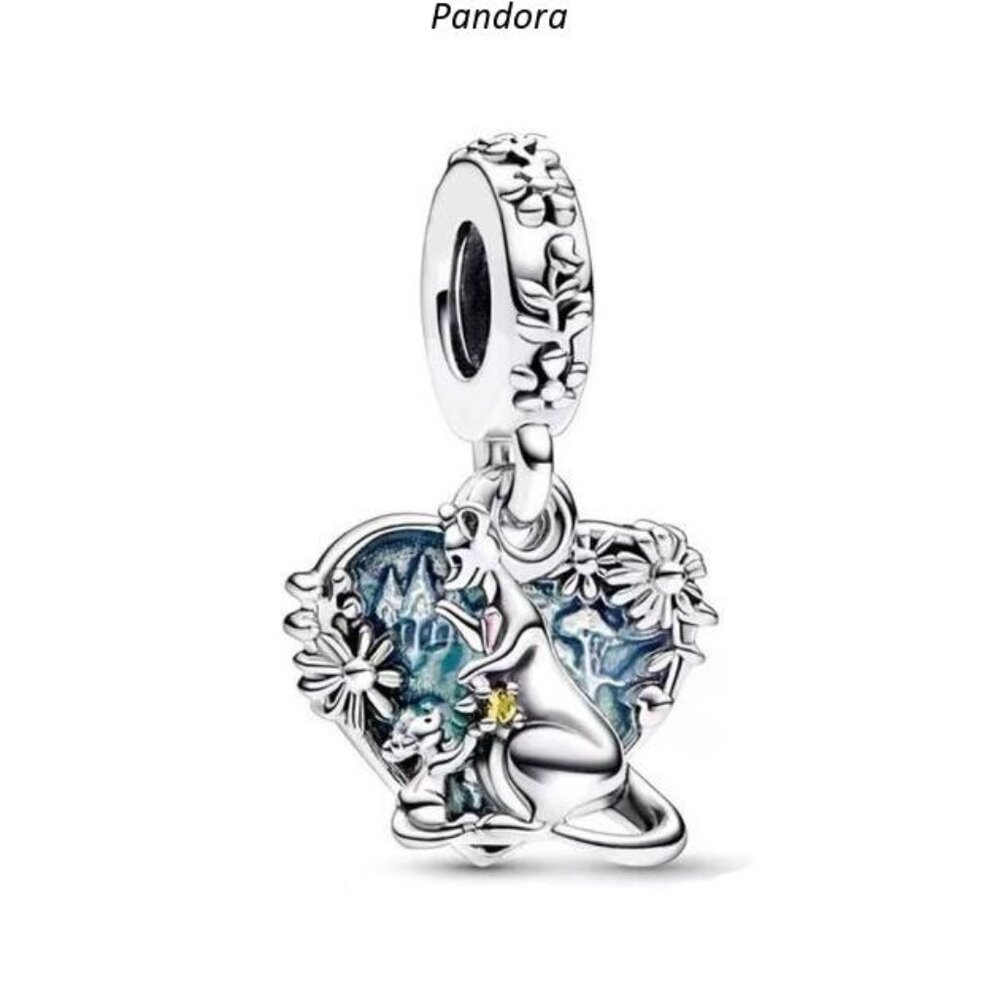 Pandora WINNIE THE�[��OOH- ROO LOVE MUM DANGLE CHARM